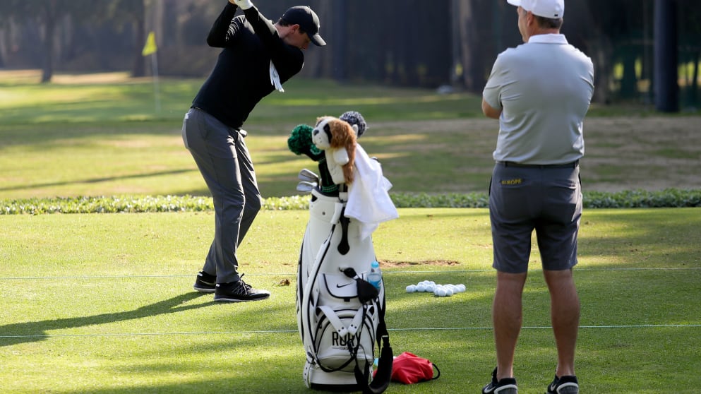 Rory McIlroy prepares for the WGC-Mexico Championship