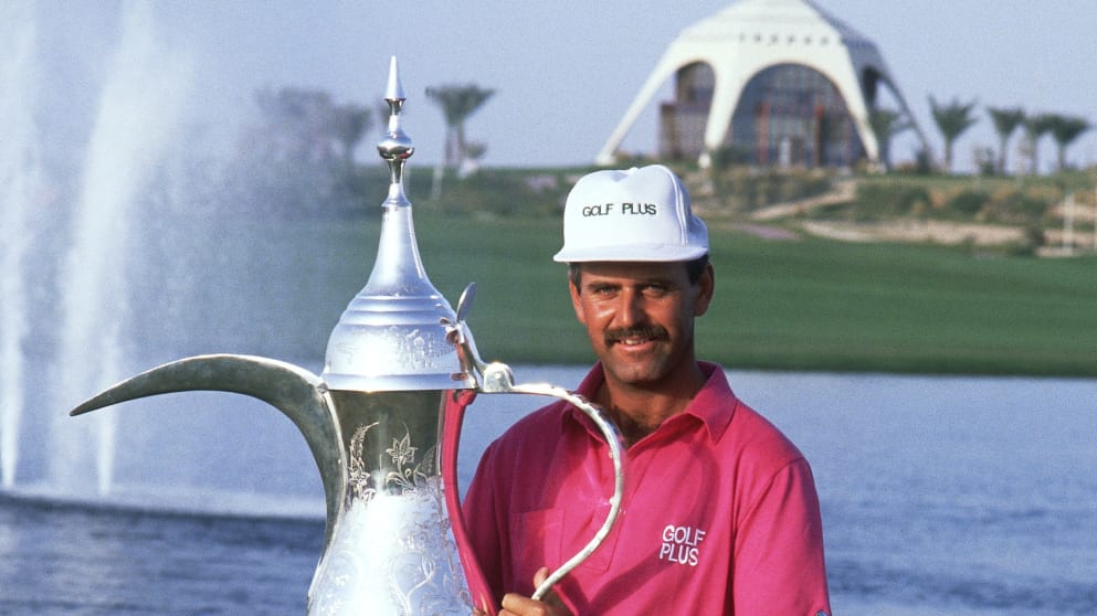 Mark James won the inaugural Dubai Desert Classic in 1989