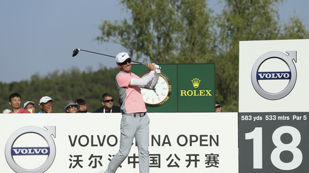 Dylan Frittelli - in action during the third round of the 2017 Volvo China Open