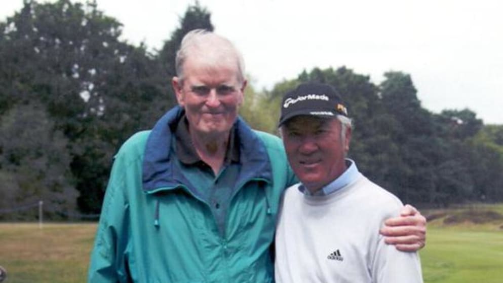 Brian Bellenger with Isao Aoki