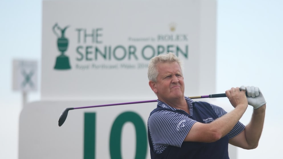 Colin Montgomerie at The Senior Open Championship Presented by Rolex