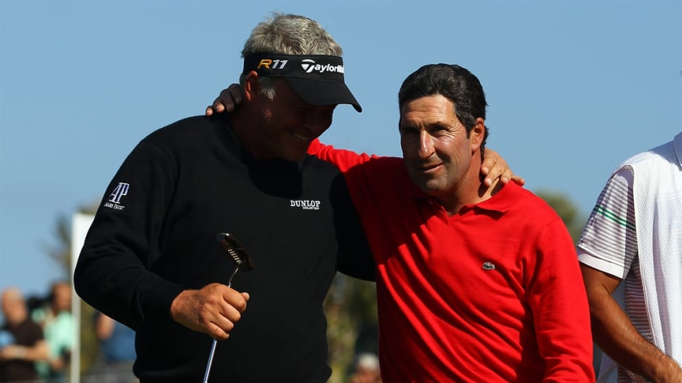 Darren Clarke and Jose Maria Olazabal