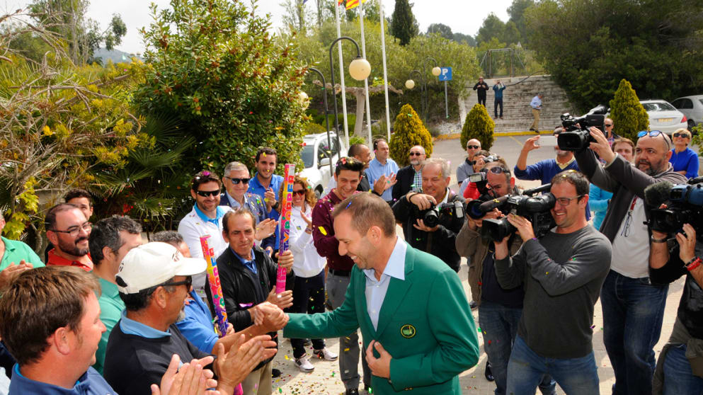 Sergio arrives at his home club