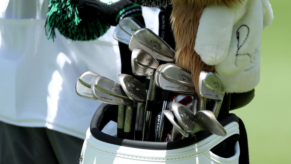 Rory McIlroy's bag at the 2017 BMW SA Open