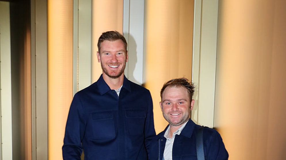 Chris Wood and Andy Sullivan 