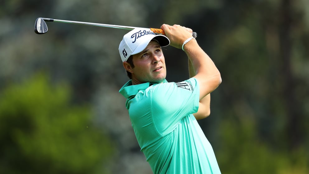 Peter Uihlein during his second round at the BMW SA Open