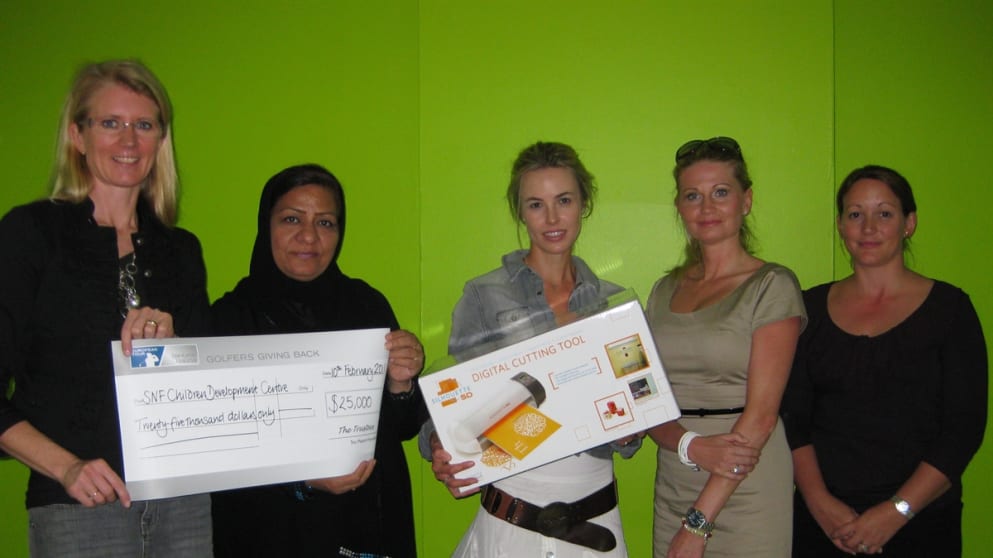 Marie Fasth, Mrs Bari, Lise-Marie Sterne, Yvonne Asp and Emily Howell