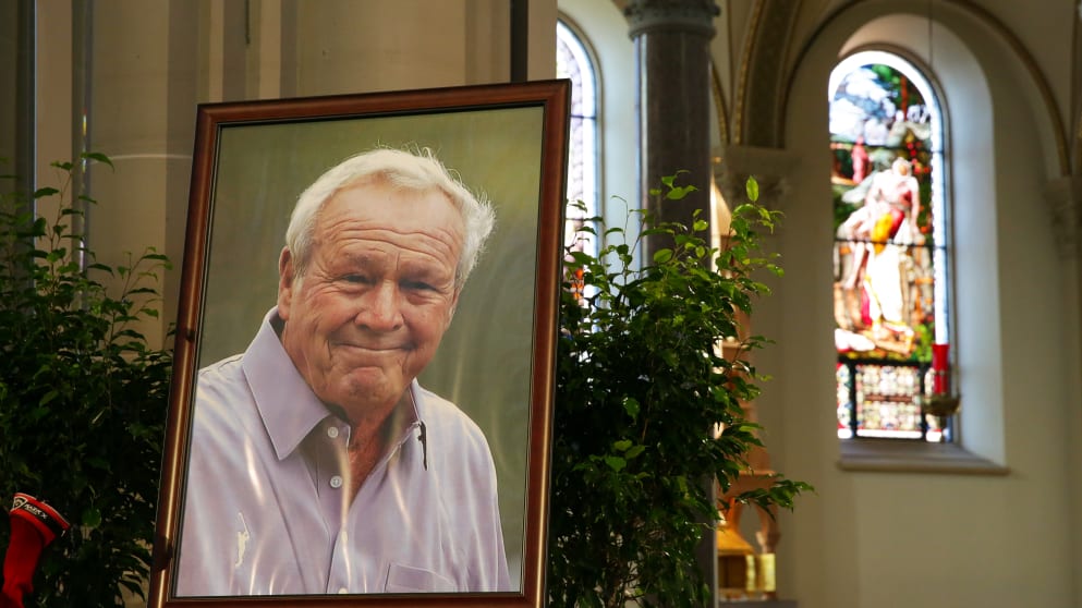 Arnold Palmer remembered at memorial service