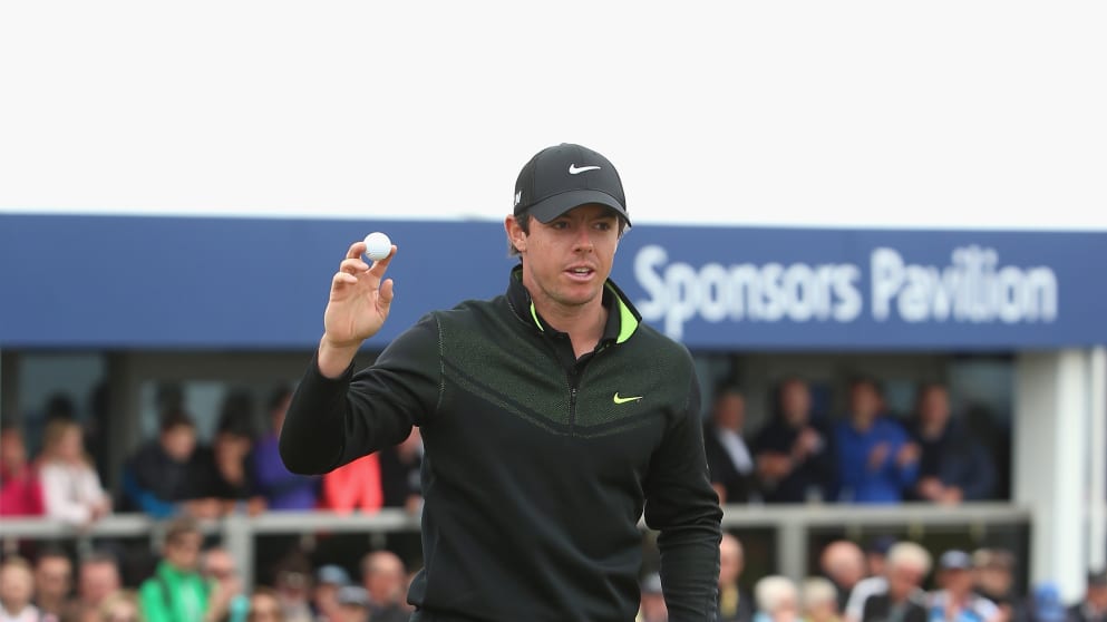 A good day for Rory McIlroy at the Aberdeen Asset Management Scottish Open on Thursday