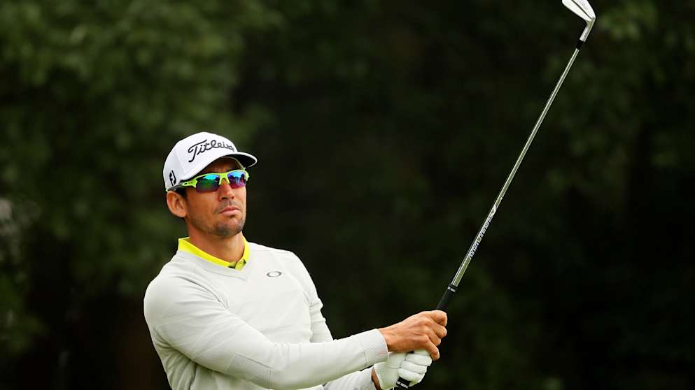 Rafael Cabrera-Bello during the final round of the WGC - HSBC Champions