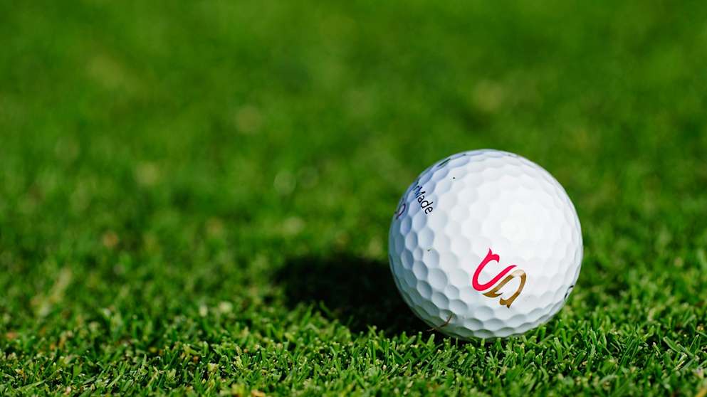 Sergio Garcia's golf ball