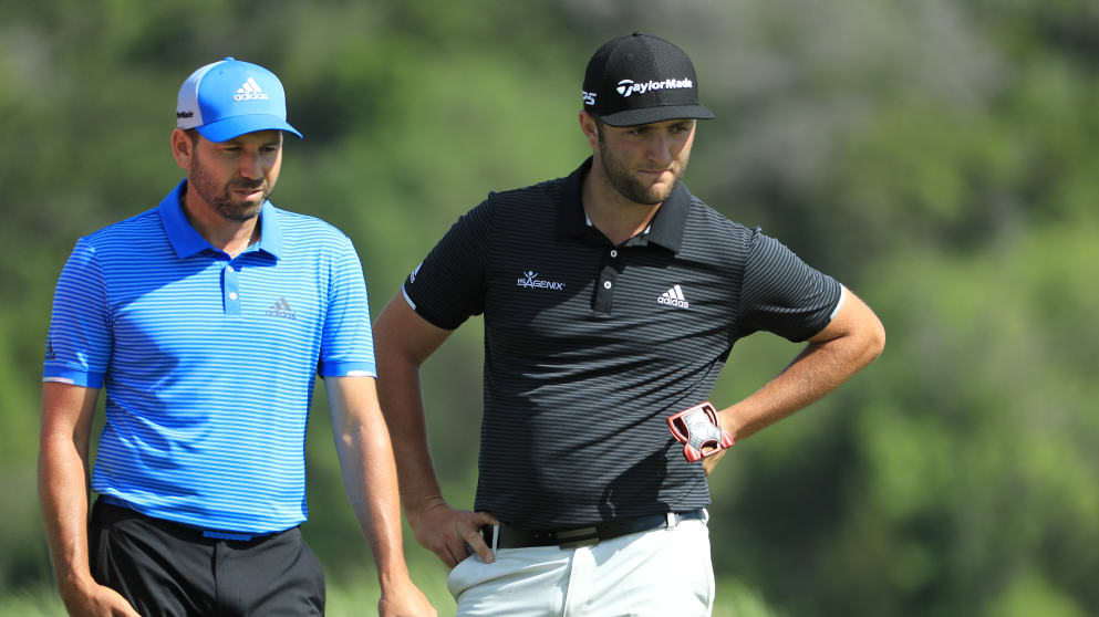 Sergio Garcia and Jon Rahm