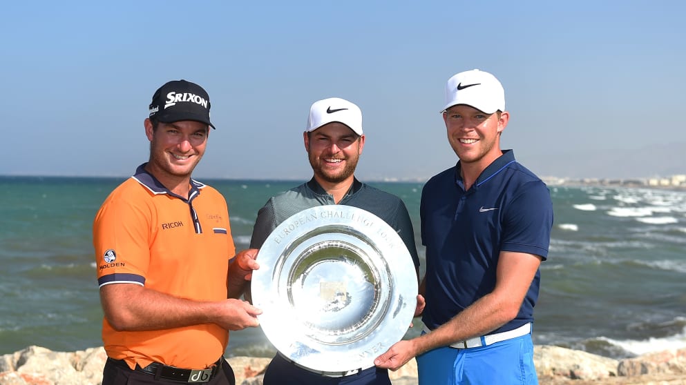 Ryan Fox, Jordan Smith and Alexander Knappe