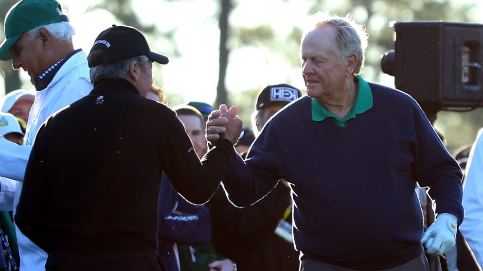 Player and Nicklaus