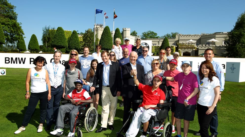 The Children's Trust visit Wentworth