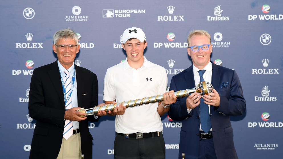 Matthew Fitzpatrick with trophy