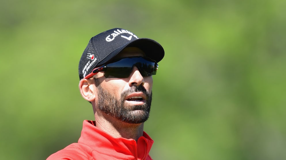 Alvaro Quiros in third round action