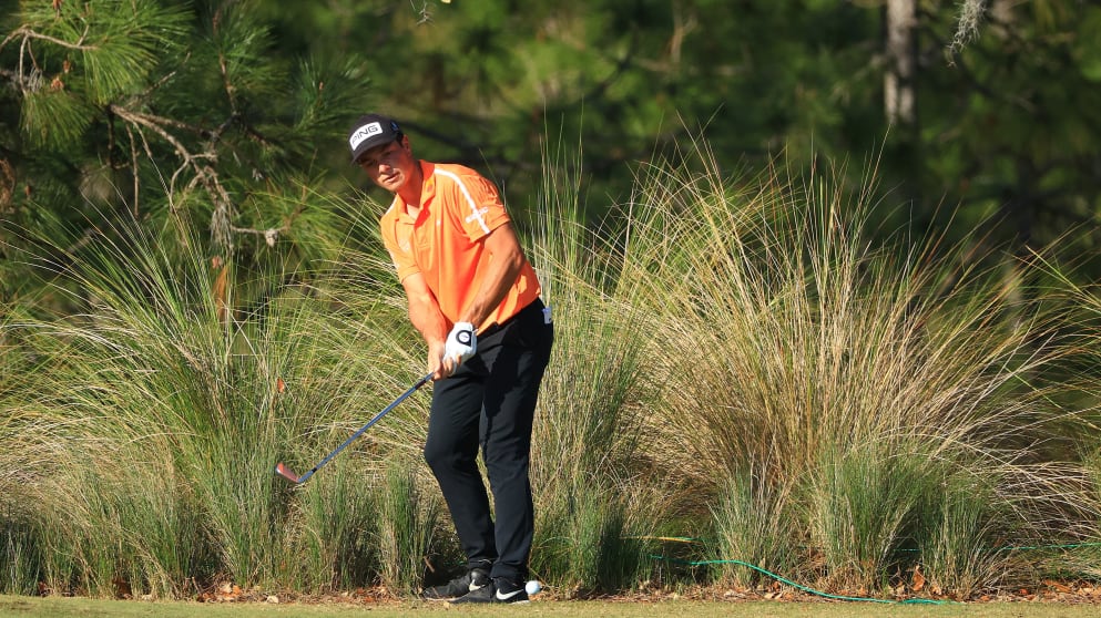 Viktor Hovland at the WGC -Workday Championship at The Concession