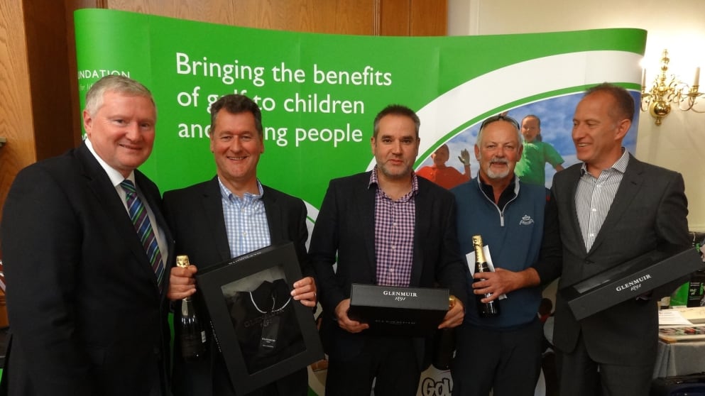 Winners of the Golf Foundation Pro-Am, London Golf Club