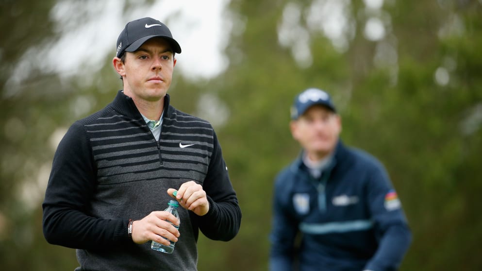 Rory McIlroy and Jim Furyk