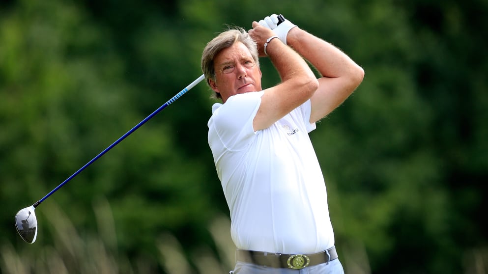 Barry Lane at the Willow Senior Golf Classic