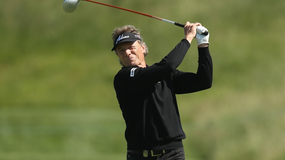 Bernhard Langer at the Senior PGA Championship