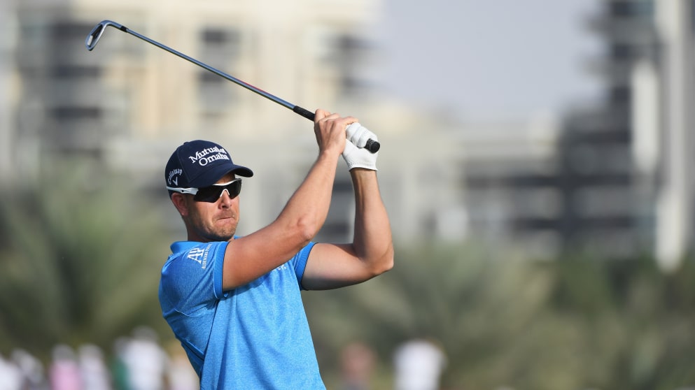 Henrik Stenson in Abu Dhabi