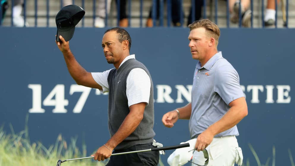 Shaun Norris with Tiger