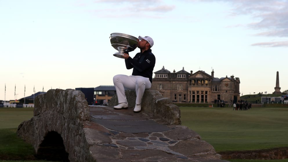 Hatton on the Swilken Bridge