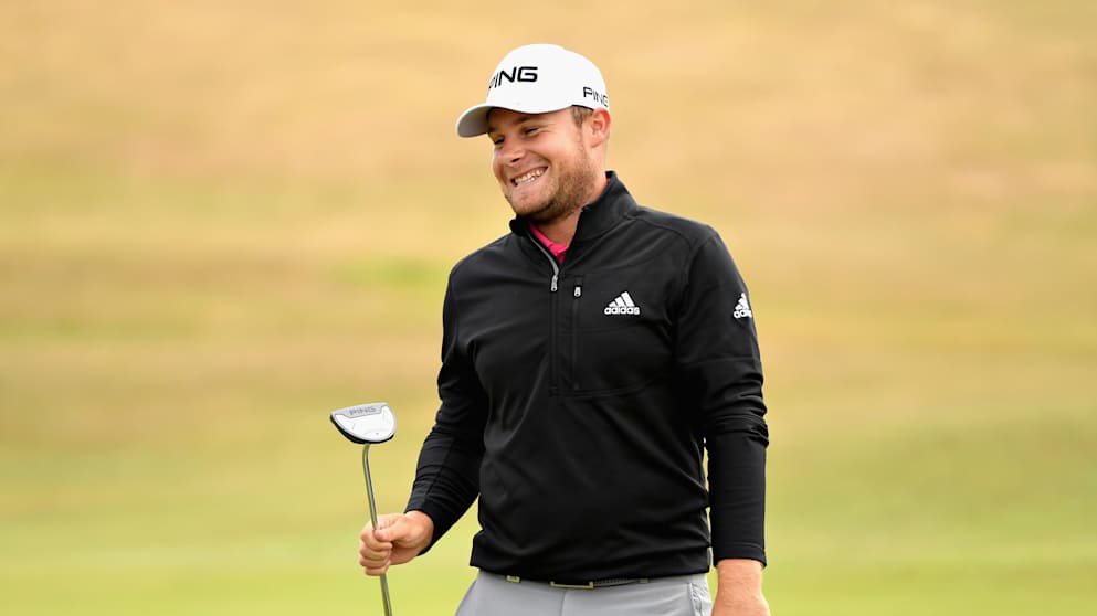 Tyrrell Hatton at Gullane
