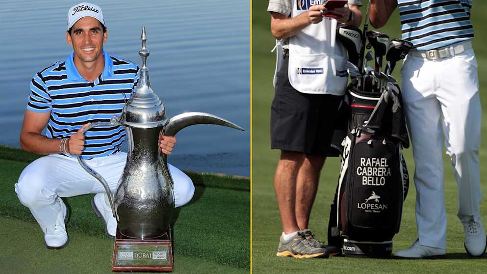 We take a look inside the bag of the latest Omega Dubai Desert Classic Champion