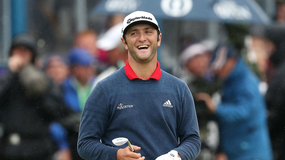 Jon Rahm at Portstewart Links