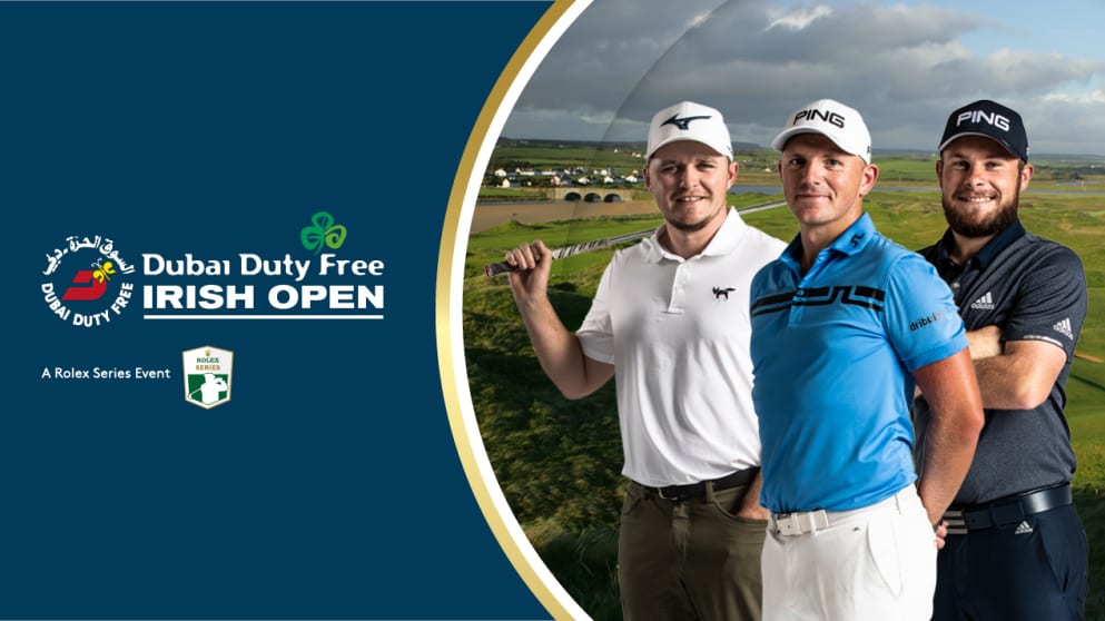 Eddie Pepperell, Matt Wallace and Tyrrell Hatton