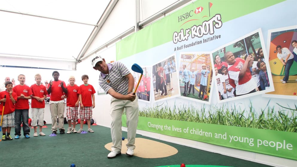 Louis Oosthuizen at Tri-Golf