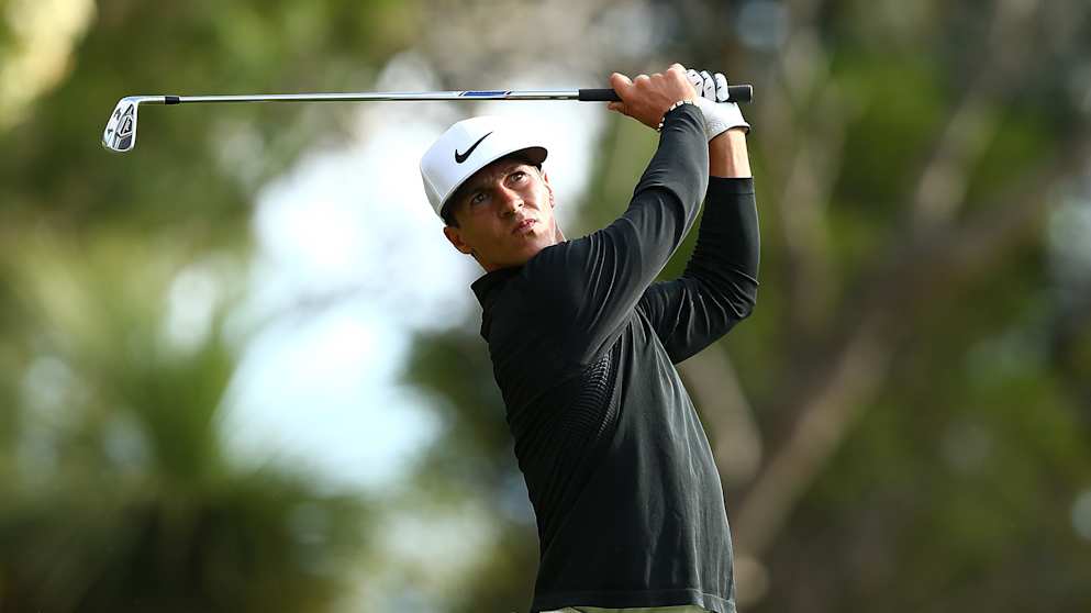 Thorbjorn Olesen during the ISPS HANDA World Super 6 Perth