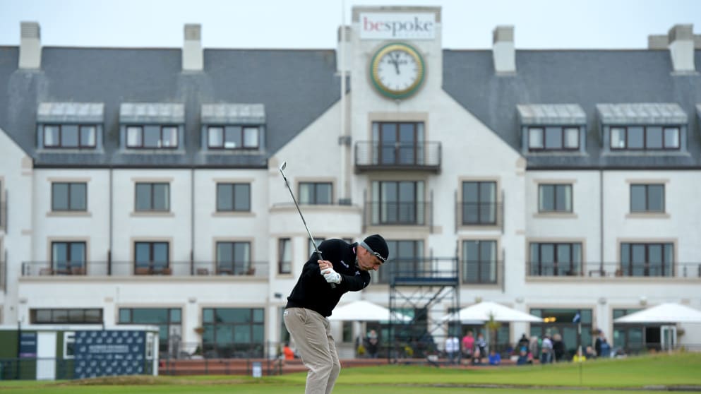 Paul McGinley at Carnoustie