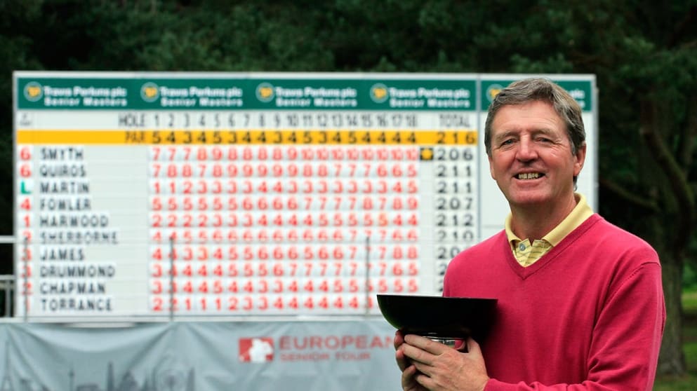 Des Smyth - Tavis Perkins plc Senior Masters Champion 
