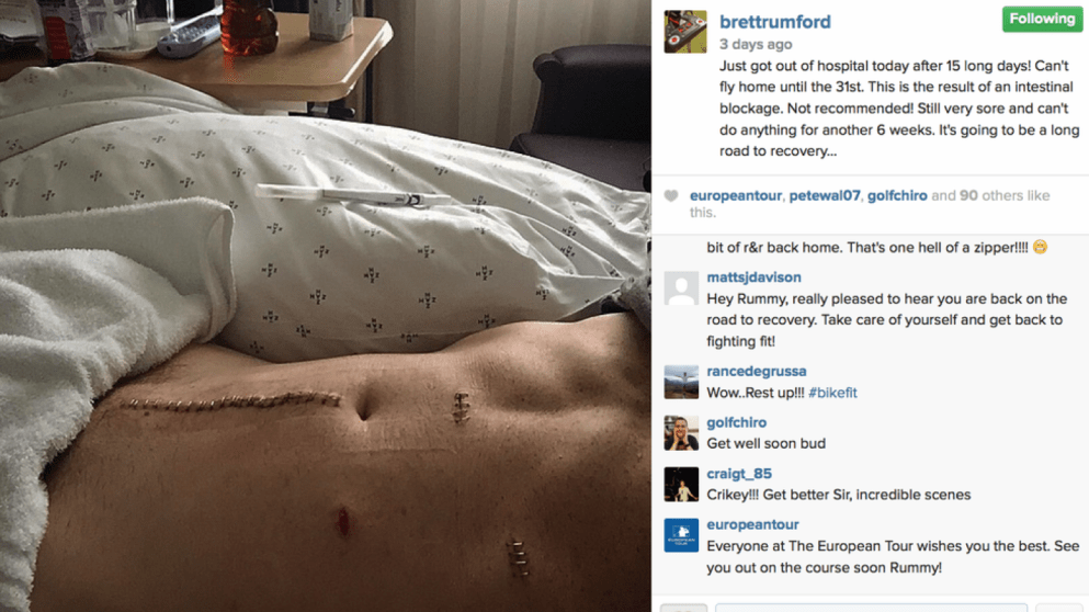 Brett Rumford surgery