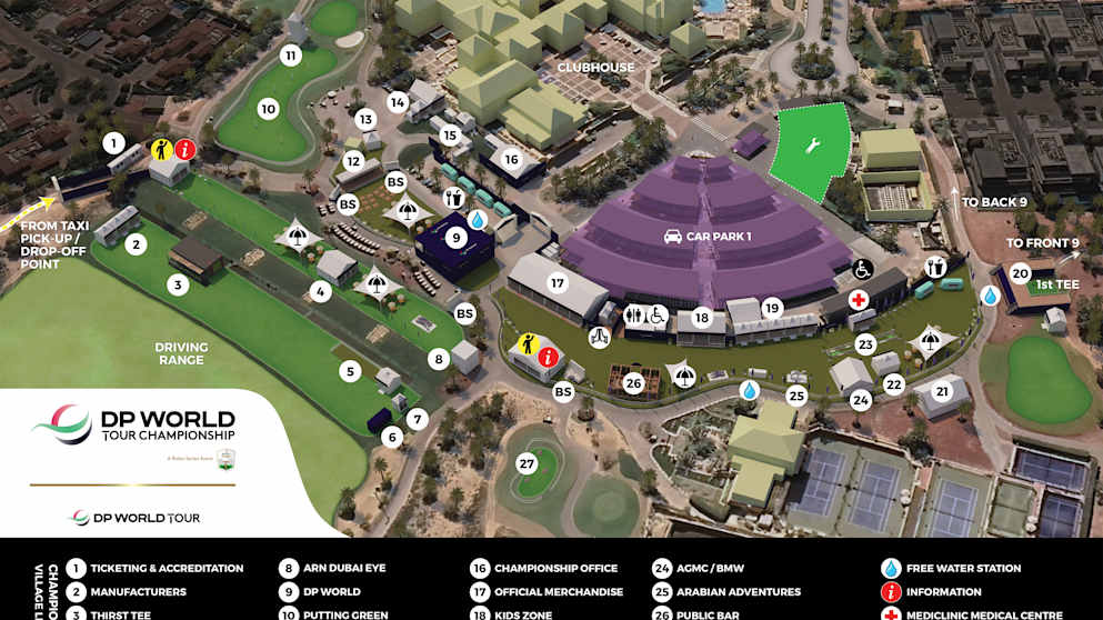 Championship Village Map