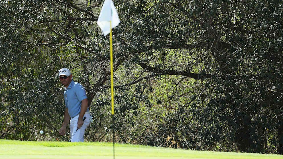 Louis Oosthuizen on Day Two at the 2018 Nedbank Challenge