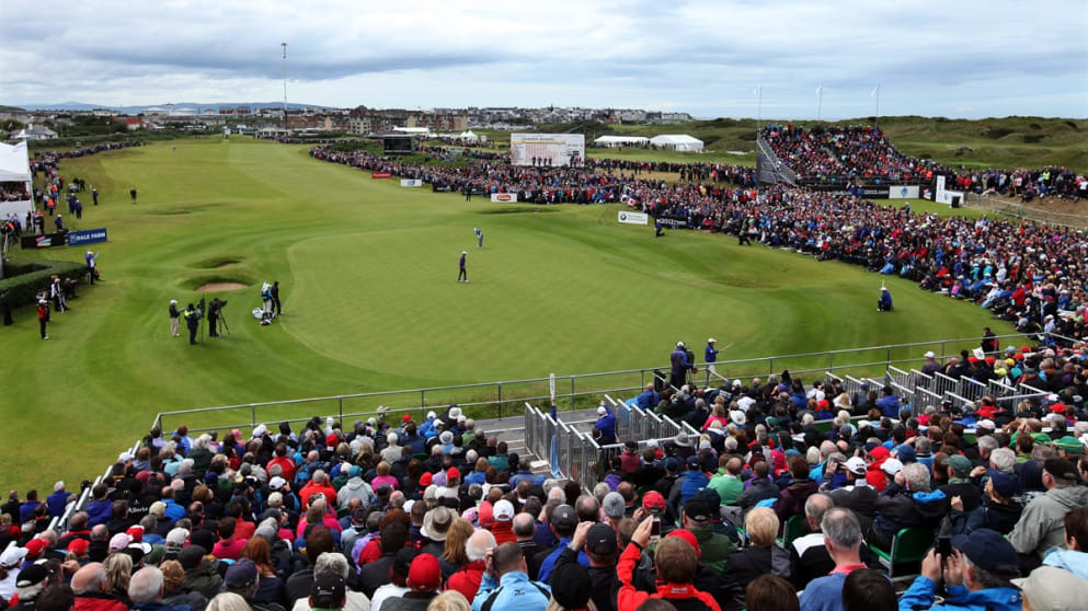 Over 130,000 people came to Portrush over the Irish Open week