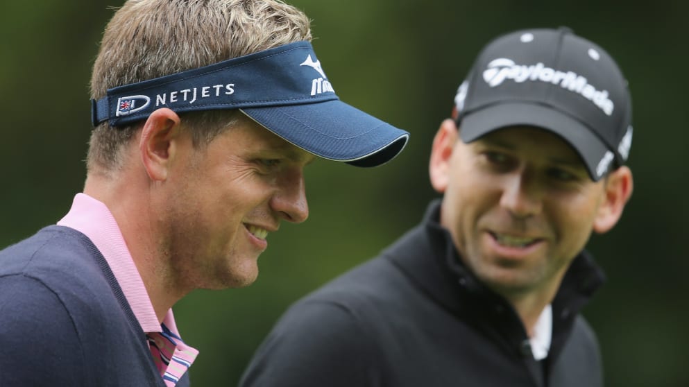 Luke Donald and Sergio Garcia