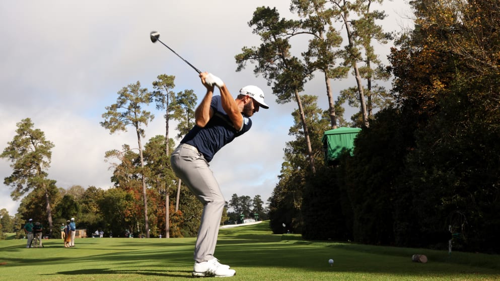 Dustin Johnson header