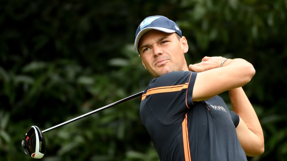 Martin Kaymer during his practice round ahead of the WGC-HSBC Champions
