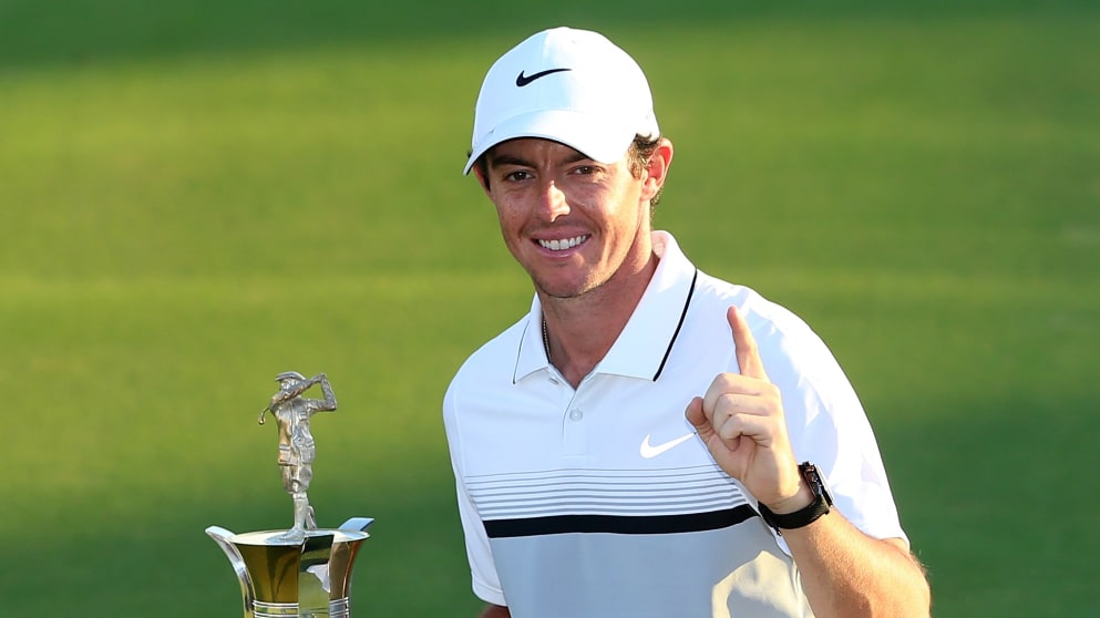 Rory McIlroy at the DP World Tour Championship