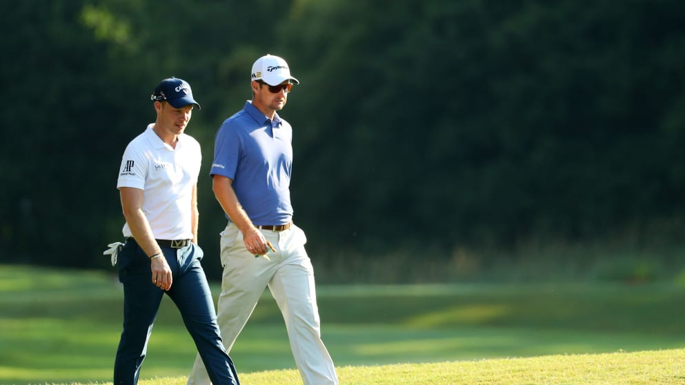 Danny Willett and Justin Rose