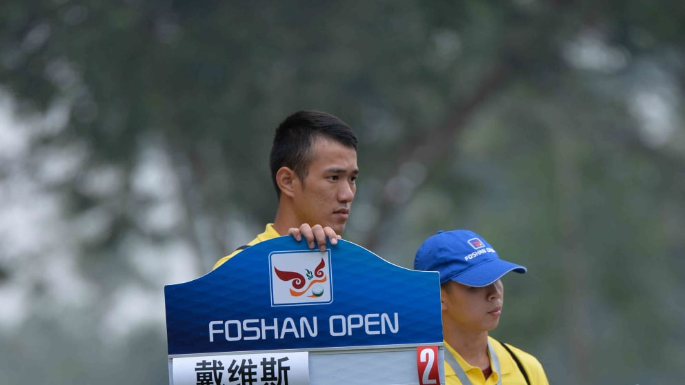 Volunteers at the Foshan Open
