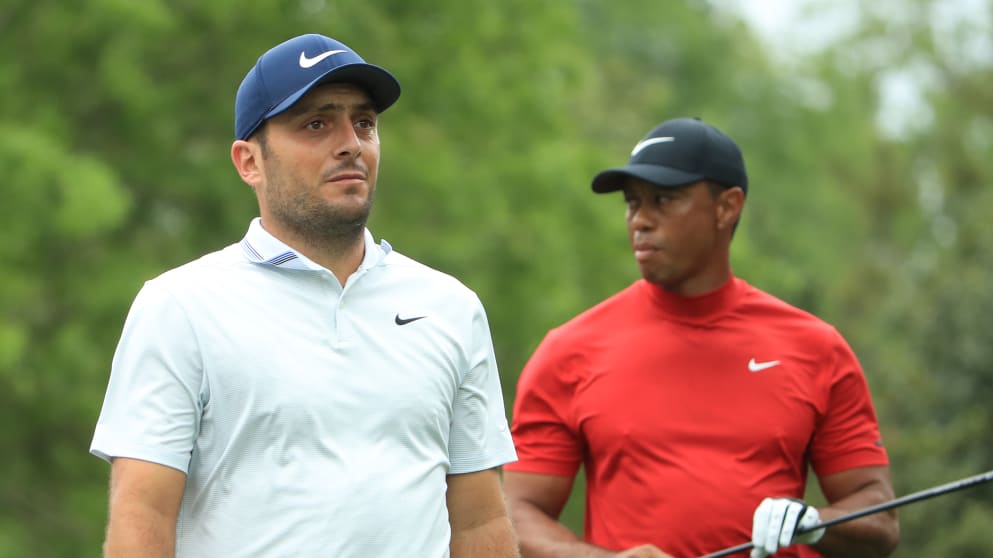  Francesco Molinari and Tiger Woods