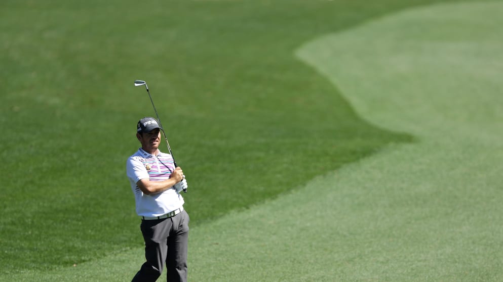 Louis Oosthuizen at Augusta National