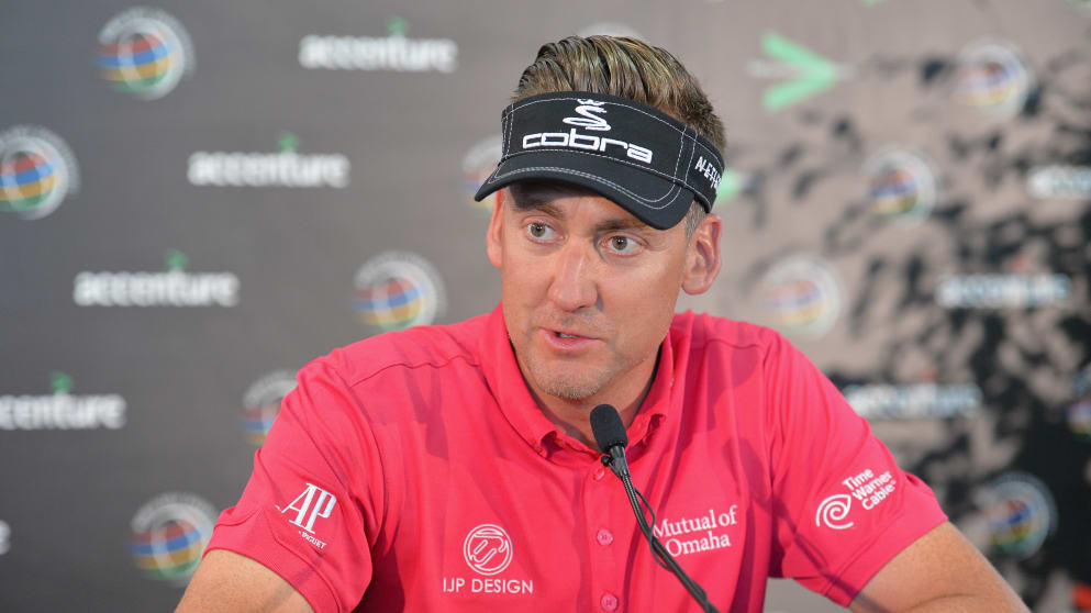Ian Poulter in his press conference at the WGC-Accenture Match Play Championship